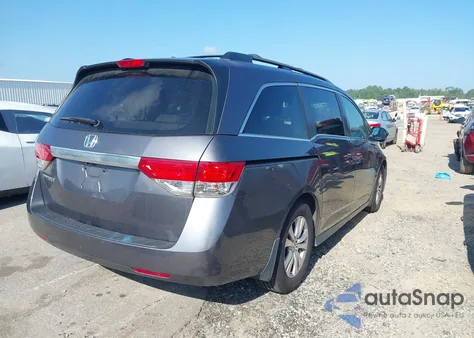 2016 Honda Odyssey Ex-L from USA, damaged, VIN 5FNRL5H63GB161720
